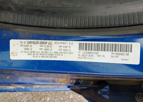 2014 Dodge Avenger Se from USA, damaged, VIN 1C3CDZAB3EN131525